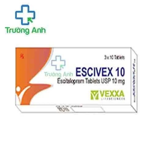 Escivex 10 - Thuốc điều trị rối loạn lo âu và trầm cảm hiệu quả