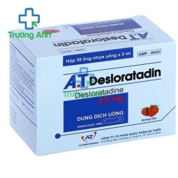 A.T Desloratadin (ống 5ml) - Thuốc chống dị ứng hiệu quả