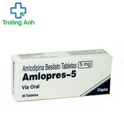 Amlopres 5mg - Thuốc điều trị huyết áp cao hiệu quả của Ấn Độ
