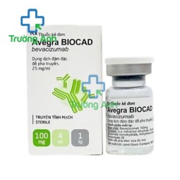 Avegra Biocad 100mg/4ml - Thuốc điều trị ung thư hiệu quả của Nga