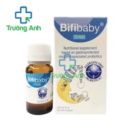 Bifibaby drops (8ml) - Men vi sinh nhỏ giọt giúp cân bằng hệ vi sinh đường ruột