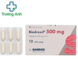 Biodroxil 500mg - Thuốc điều trị nhiễm trùng đường hô hấp hiệu quả