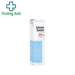 Calcium Sandoz 500mg - Giúp bổ sung canxi cho cơ thể hiệu quả của Parkistan