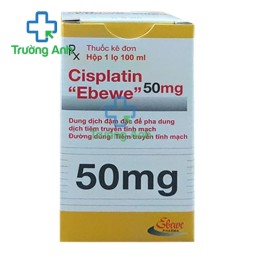 Cisplatin “Ebewe” 50mg/100ml - Thuốc điều trị ung thư hiệu quả