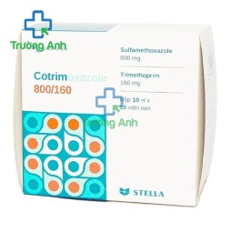 Cotrimoxazole 800/160 Stella - Thuốc điều trị nhiễm khuẩn hiệu quả