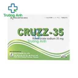 Cruzz-35 - Thuốc điều trị loãng xương hiệu quả của Davipharm