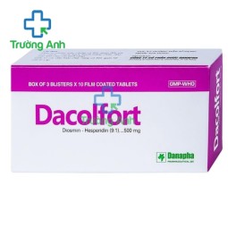 Dacolfort - Thuốc điều trị suy tĩnh mạch của Danapha