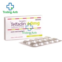 Danapha-Telfadin 60mg - Thuốc điều trị viêm mũi dị ứng hiệu quả