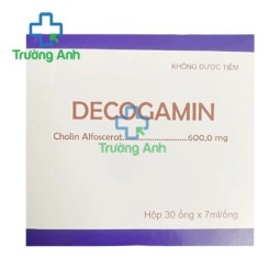Decogamin 600mg Medisun - Thuốc điều trị cơn đột quỵ hiệu quả