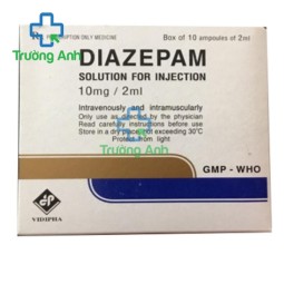 Diazepam 10mg/2ml Vidipha - Thuốc điều trị thần kinh hiệu quả