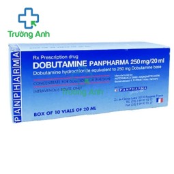 Dobutamine Panpharma 250mg/20ml - Thuốc điều trị nhồi máu cơ tim hiệu quả