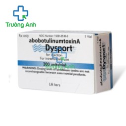 Dysport 300Units/Vial - huốc tiêm điều trị biến dạng động bàn chân ngựa hiệu quả
