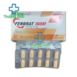 Fenbrat 160m - Thuốc điều trị tăng Cholesterol máu của Mebiphar
