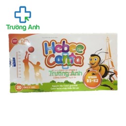 Hebee Canta - Bổ sung canxi hỗ trợ phát triển chiều cao hiệu quả 