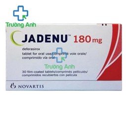 Jadenu 180mg Novartis - Thuốc điều trị quá tải sắt hiệu quả