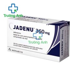 Jadenu 360mg Novartis - Thuốc điều trị quá tải sắt hiệu quả