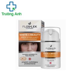 Kem trị nám, tàn nhang, dưỡng trắng da Floslek White & Beauty