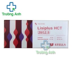 Lisiplus HCT 20/12.5 Stella - Thuốc điều trị tăng huyết áp hiệu quả