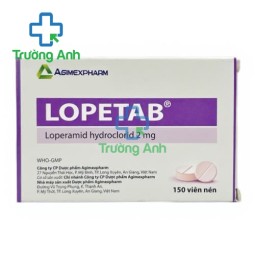 Lopetab - Thuốc điều trị tiêu chảy cấp hiệu quả của Agimexpharm