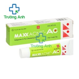 Maxxacne-AC 15g - Giúp giảm và ngăn ngừa mụn trứng cá của Ampharco 