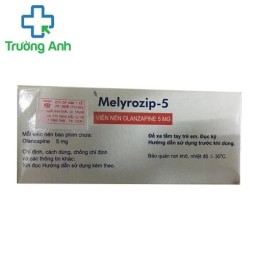 Melyrozip 5mg - Thuốc điều trị tâm thần của India