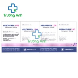 Meropenem 1g Pharbaco - Thuốc điều trị nhiễm khuẩn hiệu quả