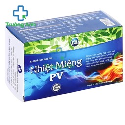 Nhiệt miệng PV (vỉ) - Thuốc điều trị viêm loét, nhiệt miệng hiệu quả