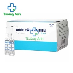 Nước cất pha tiêm 5ml Bidiphar - Dung dịch pha tiêm hiệu quả