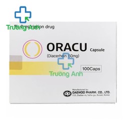 Oracu - Thuốc trị thoái hóa khớp hiệu quả của Hàn Quốc