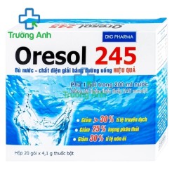 Oresol 245 Domesco – Giúp bù nước, chất điện giải hiệu quả