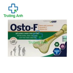 Osto-F - Bổ sung canxi, Vitamin D3 hiệu quả cho cơ thể