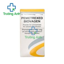 Pemetrexed Biovagen 100mg - Thuốc điều trị ung thư phổi hiệu quả