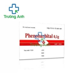 Phenobarbital 100mg Tipharco - Thuốc điều trị động kinh hiệu quả