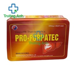 Pro-Forpatec - Giúp bảo vệ tế bào gan hiệu quả của Hàn Quốc
