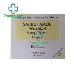 Salbutamol Renaudin 5mg/5ml - Thuốc điều trị hen suyễn hiệu quả của Pháp