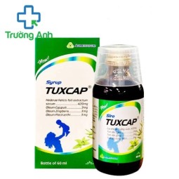 Siro Tuxcap 60ml Agimexpharm - Hỗ trợ giảm ho, đau rát họng