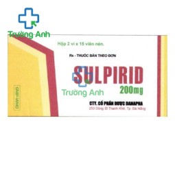 Sulpirid 200mg Danapha - Thuốc điều trị tâm thần phân liệt