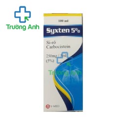Syxten 5% - Thuốc điều trị các rối loạn về tiết dịch đường hô hấp