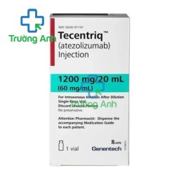 Tecentriq 1200mg/20ml Roche - Thuốc điều trị ung thư phổi và biểu mô tiết niệu hiệu quả của Thụy Sĩ
