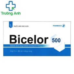 Bicelor 500 - Thuốc điều trị nhiễm khuẩn hiệu quả của Pharbaco