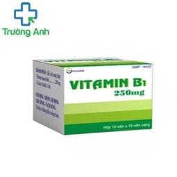Vitamin B1 250mg S.Pharm - Thuốc bổ sung vitamin B1, điều trị tê phù