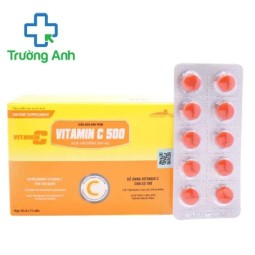 Vitamin C 500 Takarai - Hỗ trợ bổ sung vitamin C cho cơ thể
