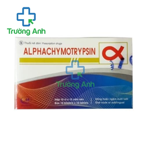 Alphachymotrypsin 4200IU Minh Hải - Thuốc điều trị phù nề hiệu quả
