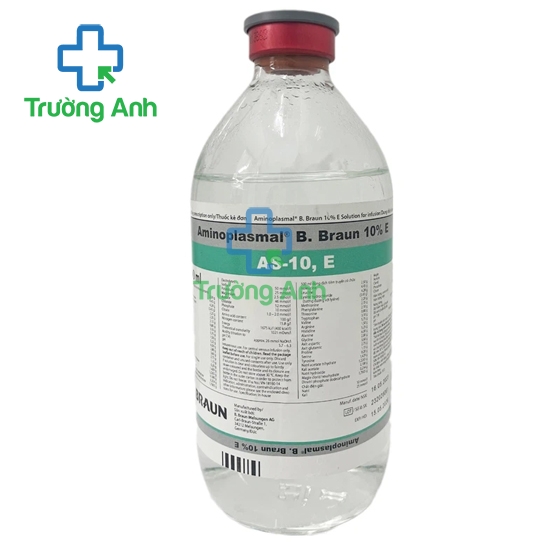 Aminoplasmal Hepa 10% - Dung dịch đạm truyền nuôi dưỡng của Đức