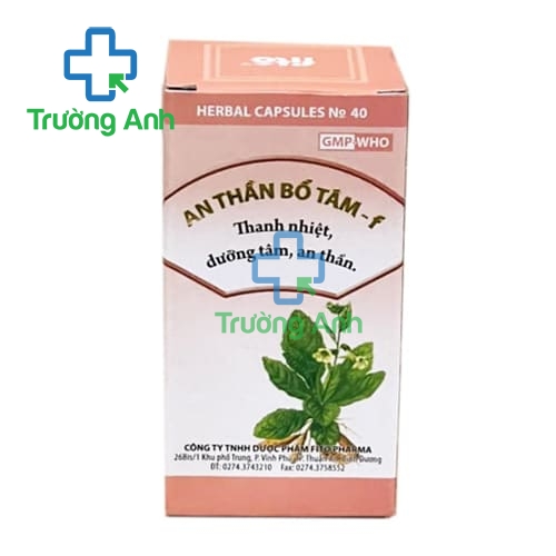 An thần bổ tâm - F - TPCN giúp dưỡng tâm, an thần của Fito Pharma