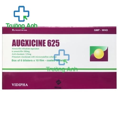 Augxicine 625 - Thuốc điều trị nhiễm khuẩn hiệu quả của Vidipha