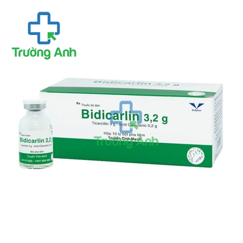 Bidicarlin 3,2g - Thuốc điều trị rối nhiễm khuẩn hiệu quả của Bidiphar 