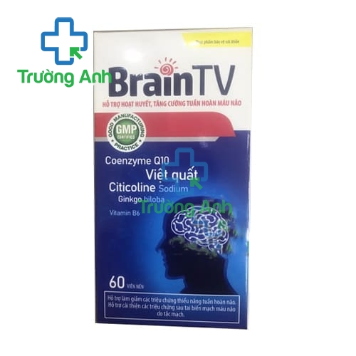 Brain TV Hatapharm - Hỗ trợ hoạt huyết, tăng cường tuần hoàn máu não hiệu quả
