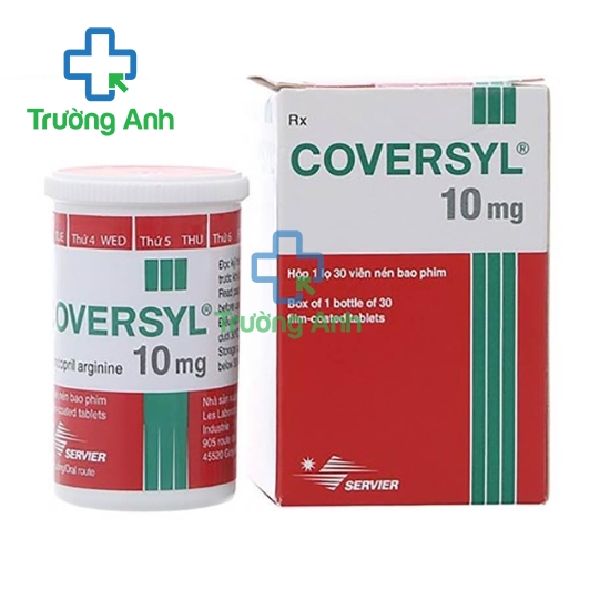 Coversyl 10mg - Thuốc điều trị tăng huyết áp hiệu quả của Pháp