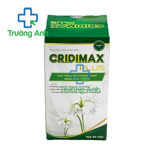 Cridimax Plus - Thực phẩm chức năng hỗ trợ điều trị ung thư hiệu quả